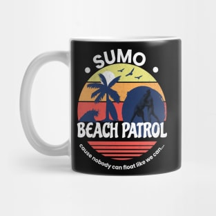 Sumo Beach Patrol Mug